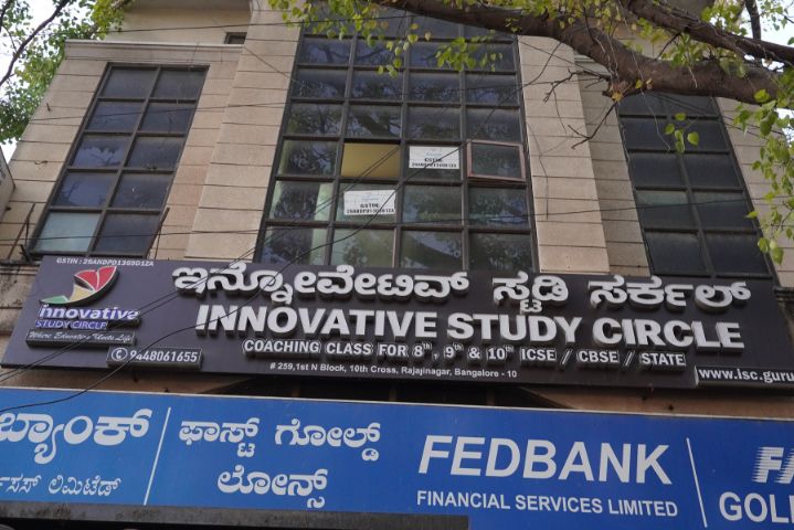 Innovative Study Circle Rajajinagar PU BRANCH Office Classroom Layout